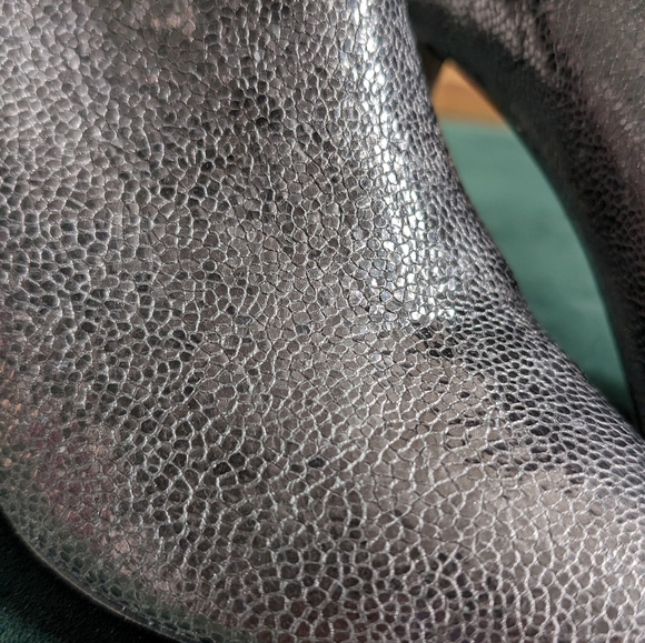 Genuine Italian Leather Stiletto Booties - Picture 7 of 7